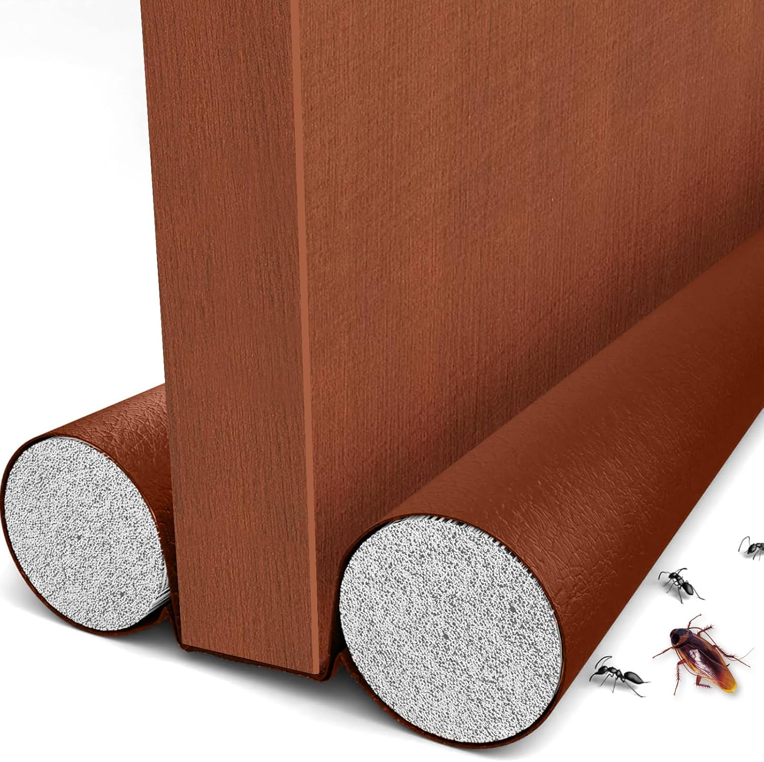 2,569/5,000 Door Draft Stopper, under Door Draft Stopper, Waterproof, Upgraded Adjustable with Noise Blocking, Door Draft Stopper, Double-Edge Design image number 5