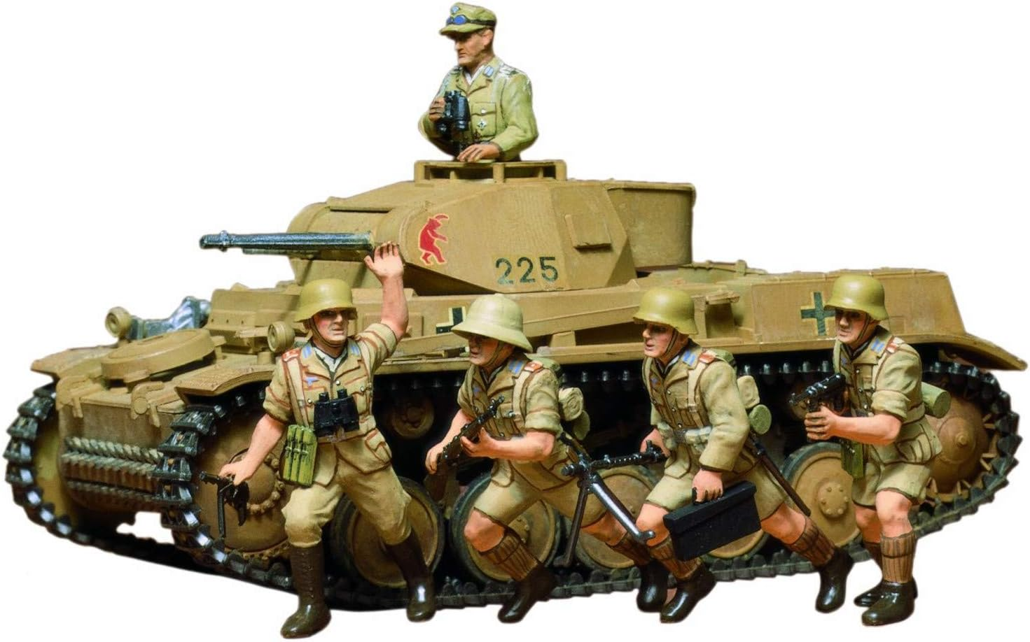Tamiya Germantiger I MID Production 1:35 Scale Model Kit - German Panzerkampfwagen