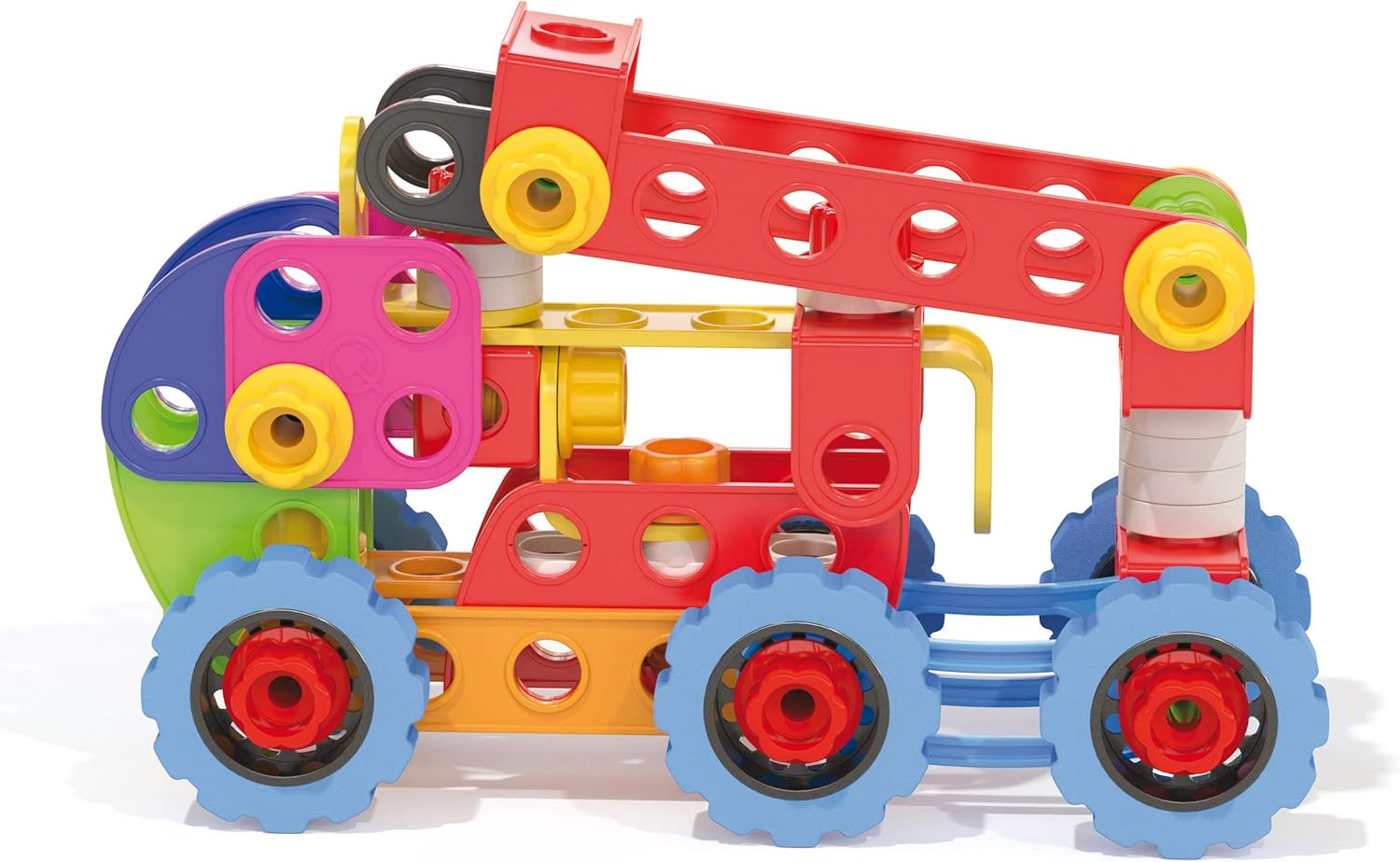 Quercetti Tecno Jumbo Toolbox 92 Pieces Set image number 4