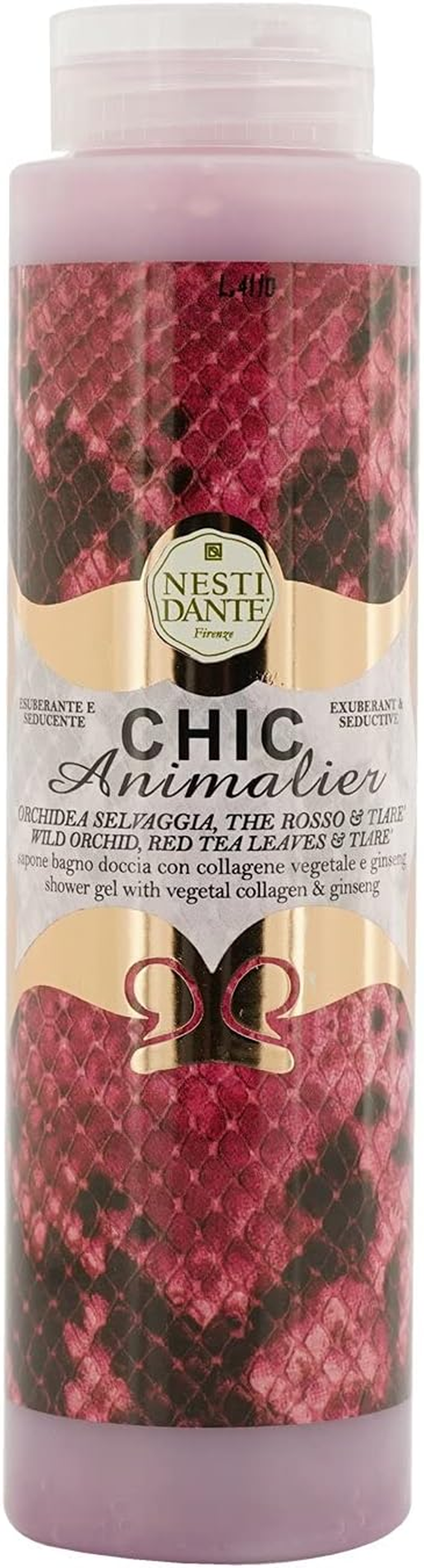 Nesti Dante Chic Animalier Shower Gel - Wild Orchid, Red Tea Leaves & Tiare 300Ml/10.2Oz image number 2