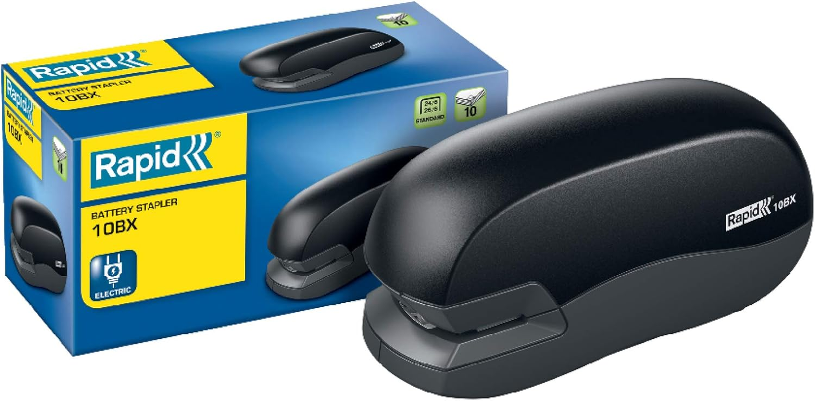 Rapid 5000294 10BX Fixativ Mobile Electric Stapler - Black image number 4