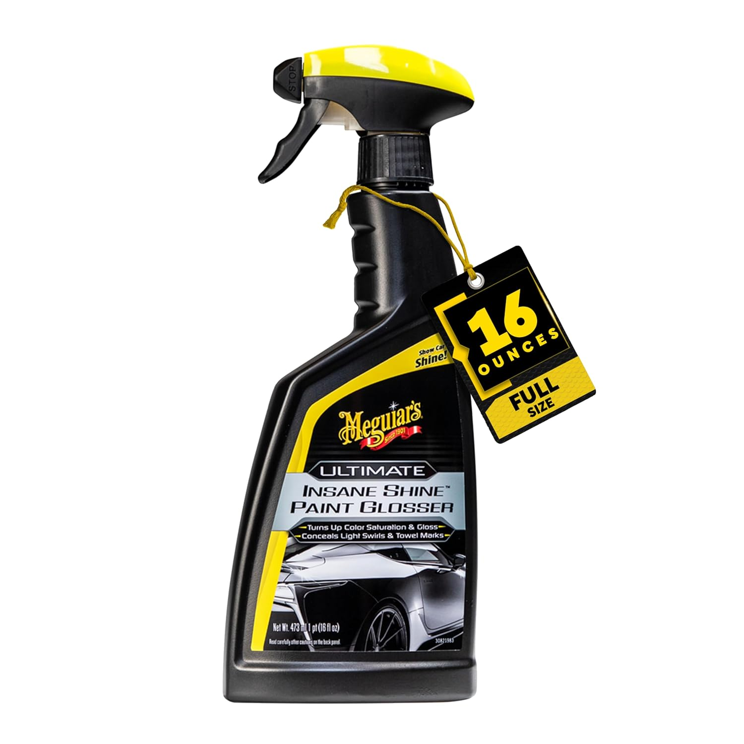 Meguiar'S Ultimate Paint Glosser - Removes Scratches and Stains - Gives High Gloss Protection, Long Lasting Shine Protection - Restores Color - Auto Detailing Accessories - 473Ml