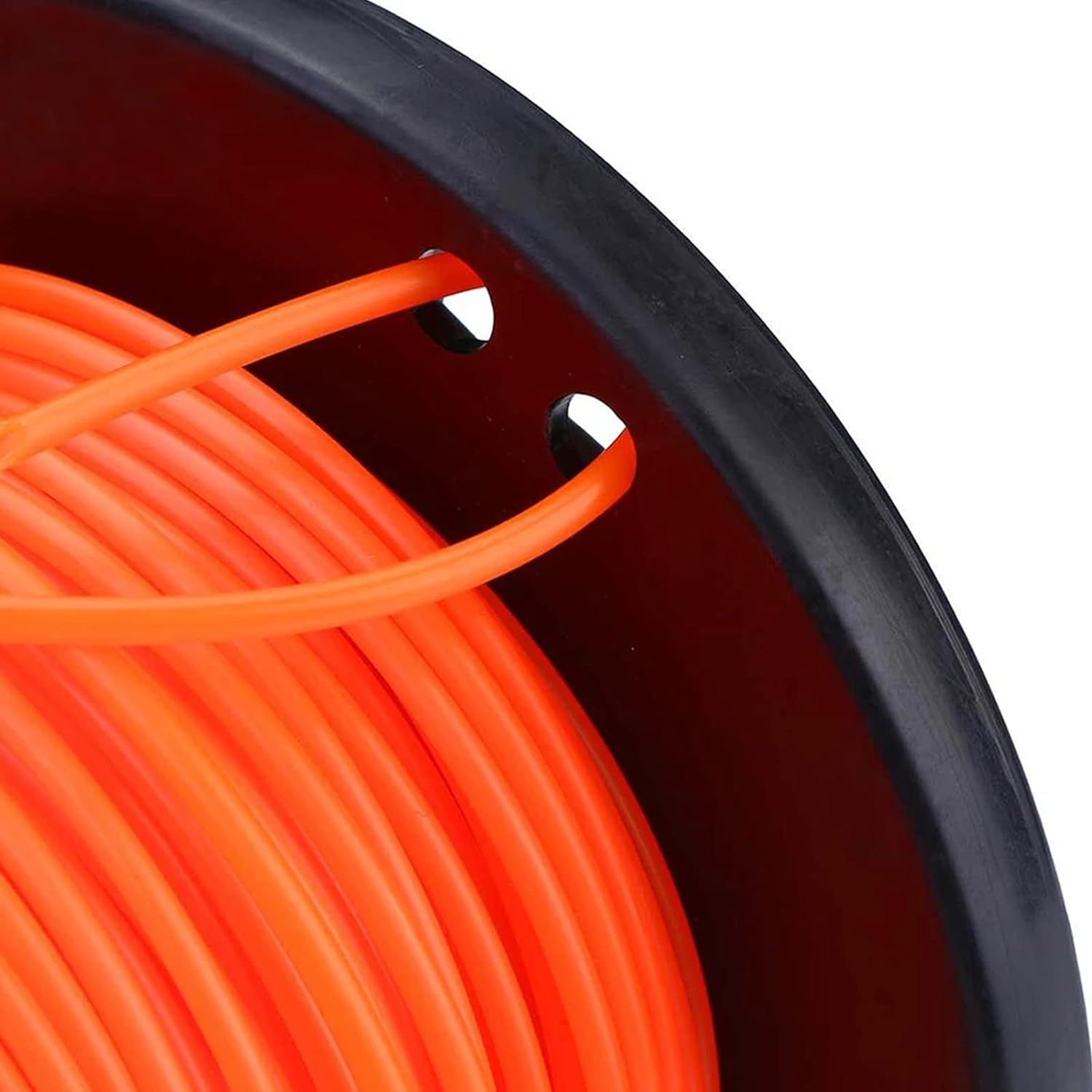 Acbbmns 1 Roll Trimmer Line 2.4Mmx200M round String Trimmer Line Nylon Mowers Wire Whipper Snipper Cord image number 4