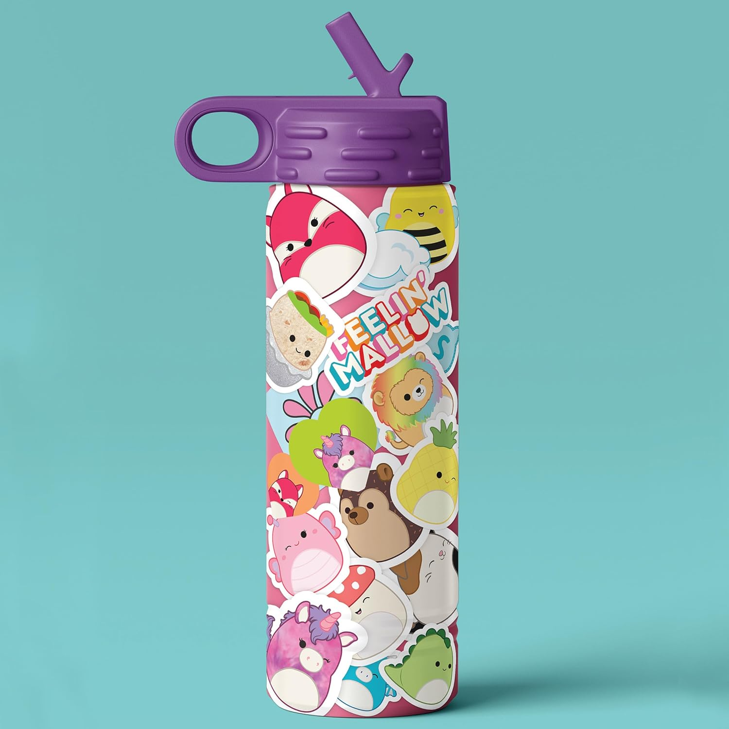 Kaleidoscope Squishmallows Ultimate Sticker Bomb Carry Case - Hundreds of Stickers, Pencil Case, and Activity Book image number 2