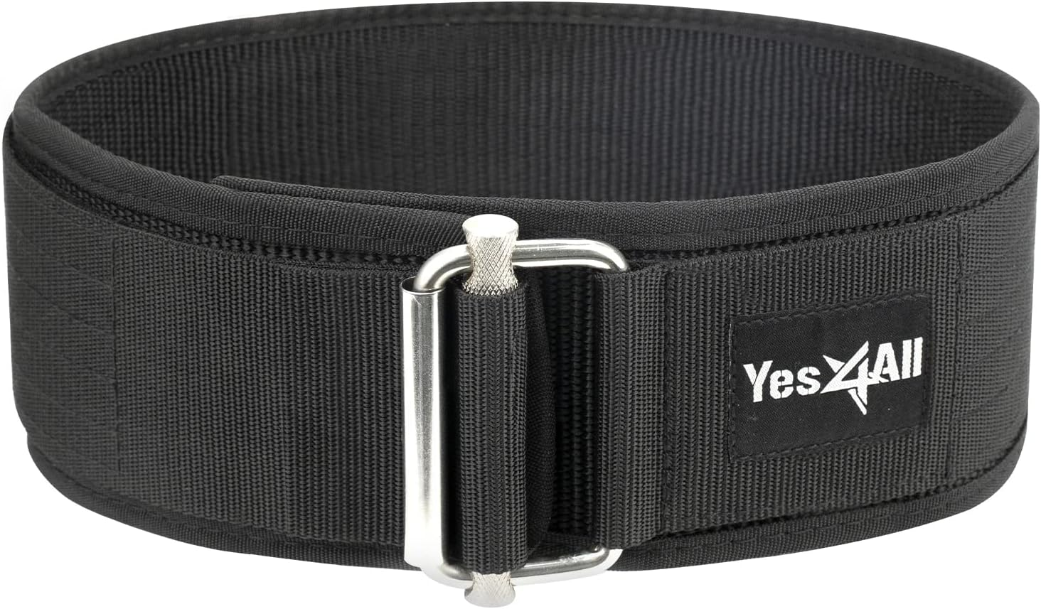 Yes4All Real Leather Weight Lifting Belt for Back Support/Powerlifting/Squat/Deadlift-Adjustable Dip Belt for Men and Women