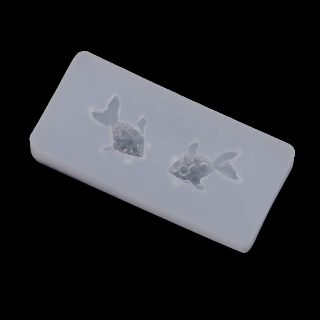 Lovoski 6X Nail Art Mold Silicone Mould Mini DIY Earring Ear Studs Manicure Tool 3D image number 3