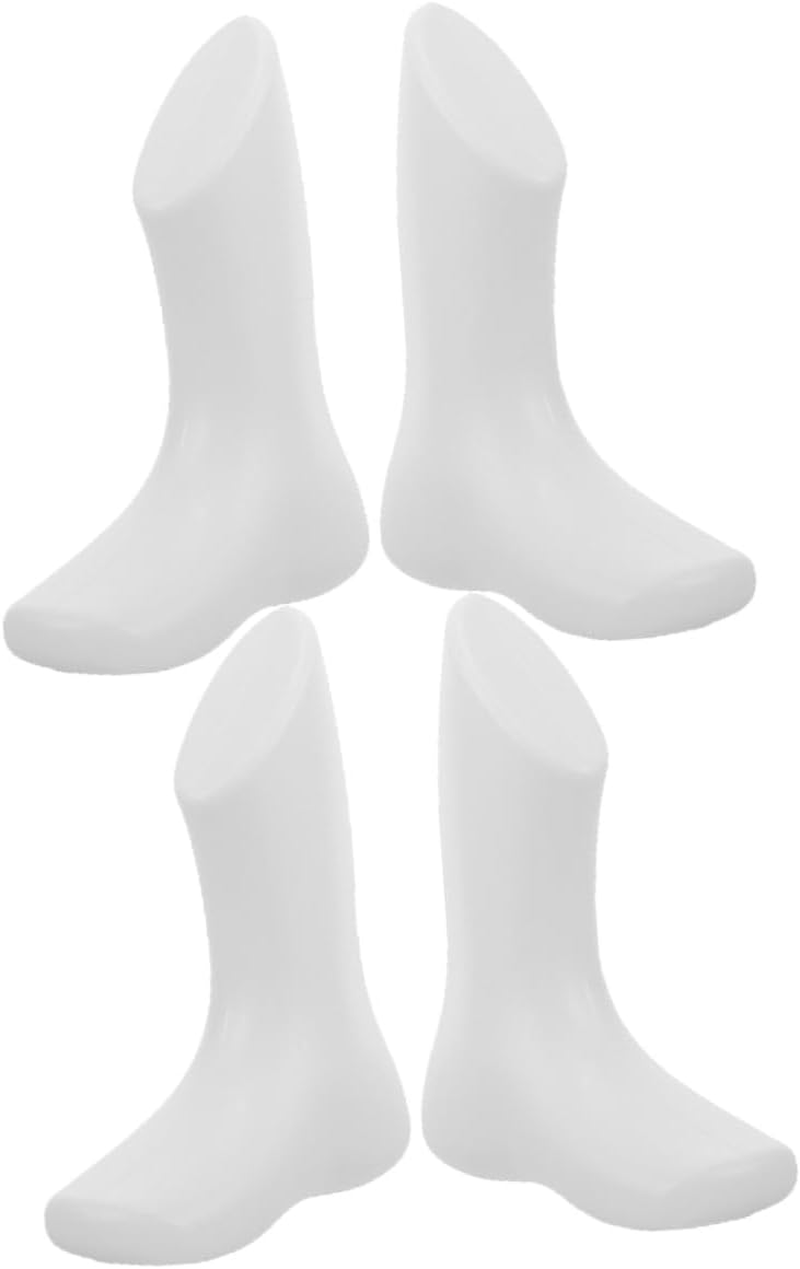 Sosoport 2Pairs Boy Girl Boys and Girls Foot Mannequin Display Socks Foot Model Retail Store image number 5