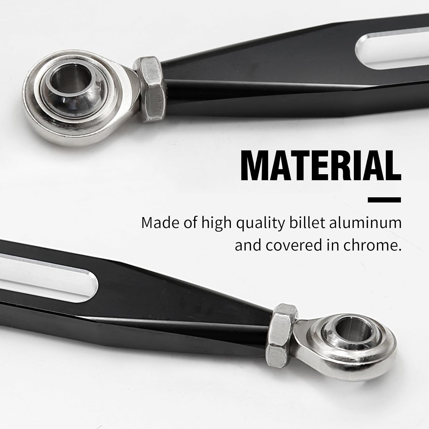 MDEOOSKY Chrome Shift Linkage Gear Shifter, Replacement for Harley Davidson Road King Street Electra Trike Glide Softail Dyna 1986-2023 image number 3