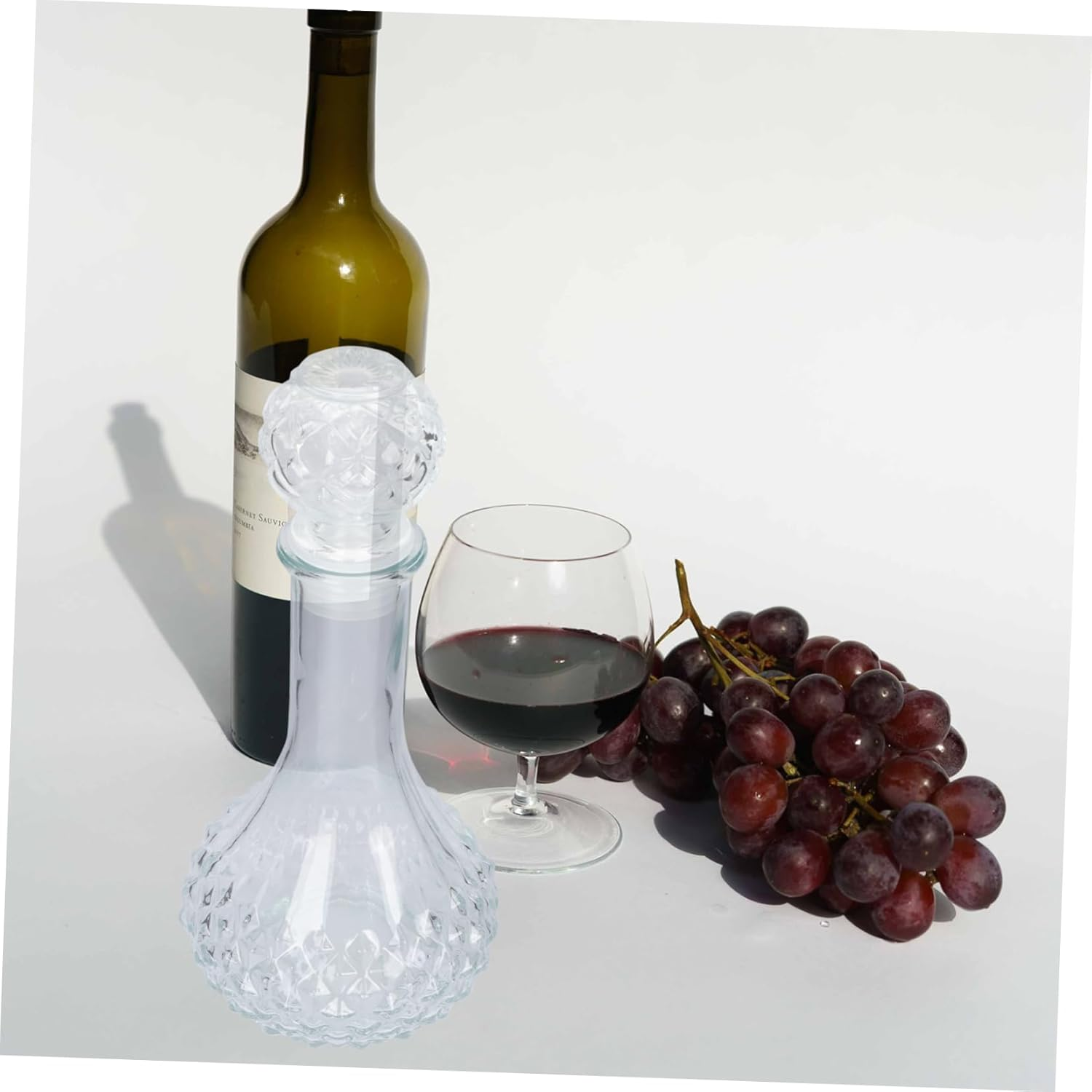 ZUNOXAZ Professional Glass Wine Decanter Creative Wine Dispenser for Home Use Elegant Design for Entertaining Guests at Banquets Restaurants and Bars