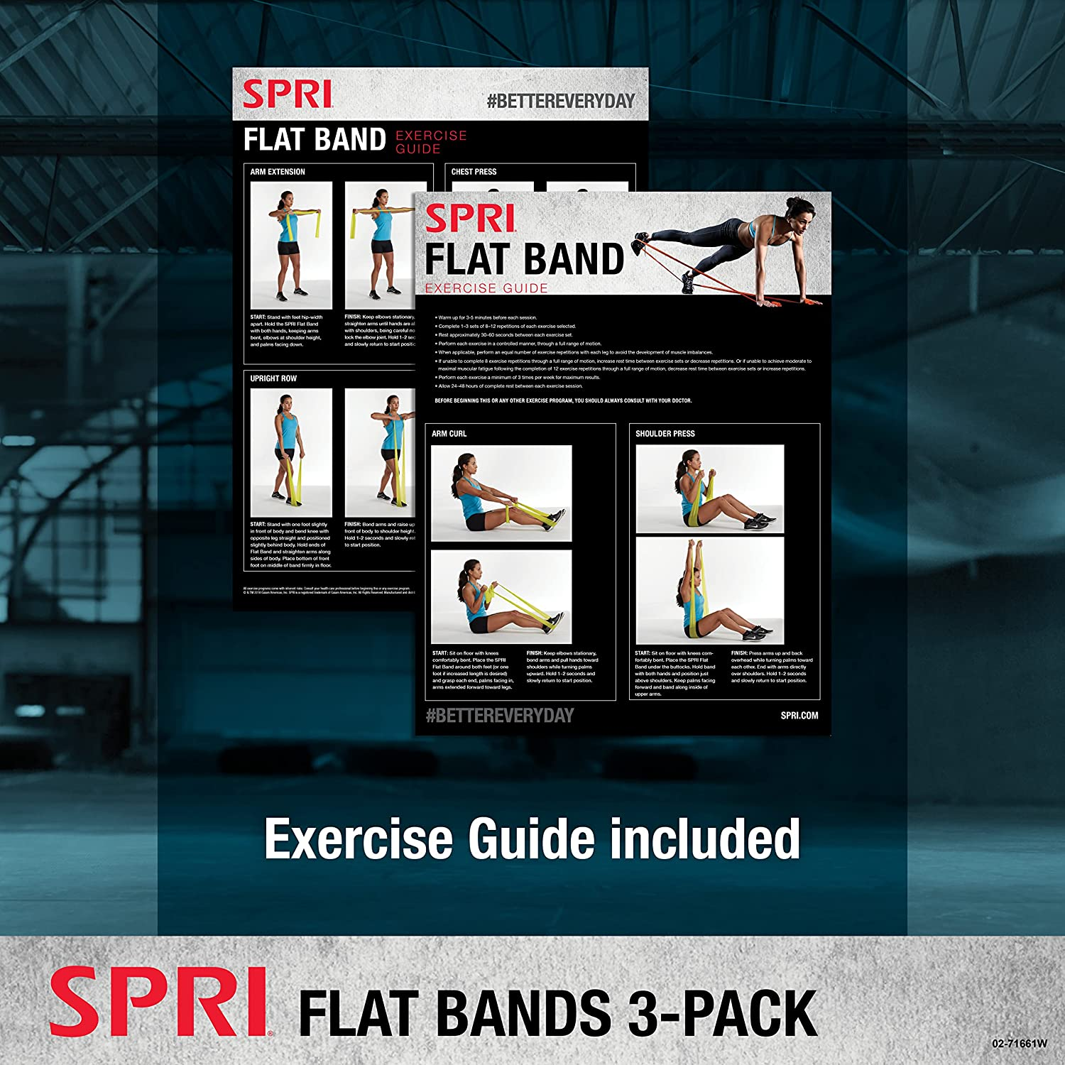 SPRI Flat Bands 3-Pack - image number 2