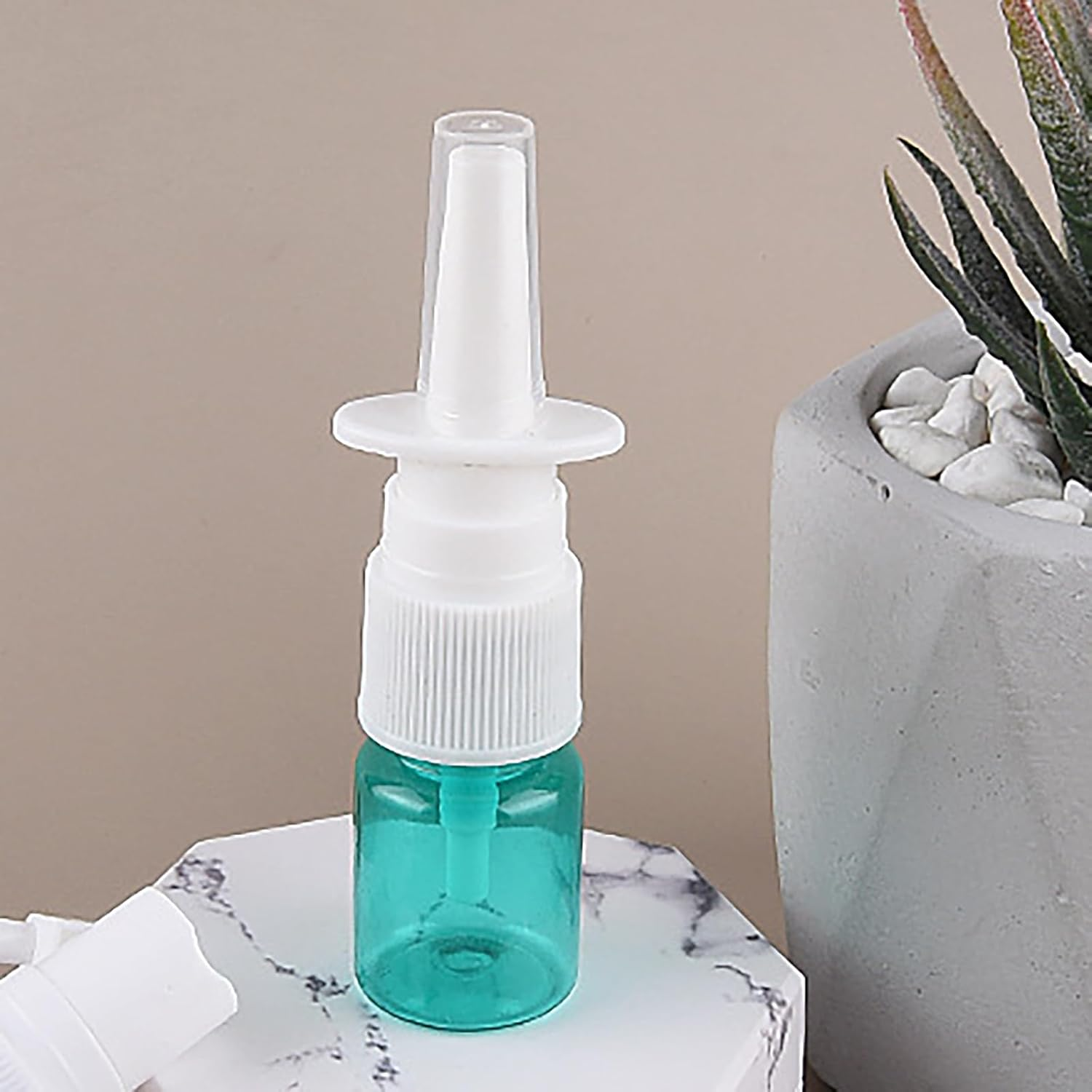 5PCS 5Ml Nasal Atomizers Nasal Spray Bottles Mini Nasal Mist Container Nasal Spray Applicator Empty Nasal Pump Sprayers image number 1