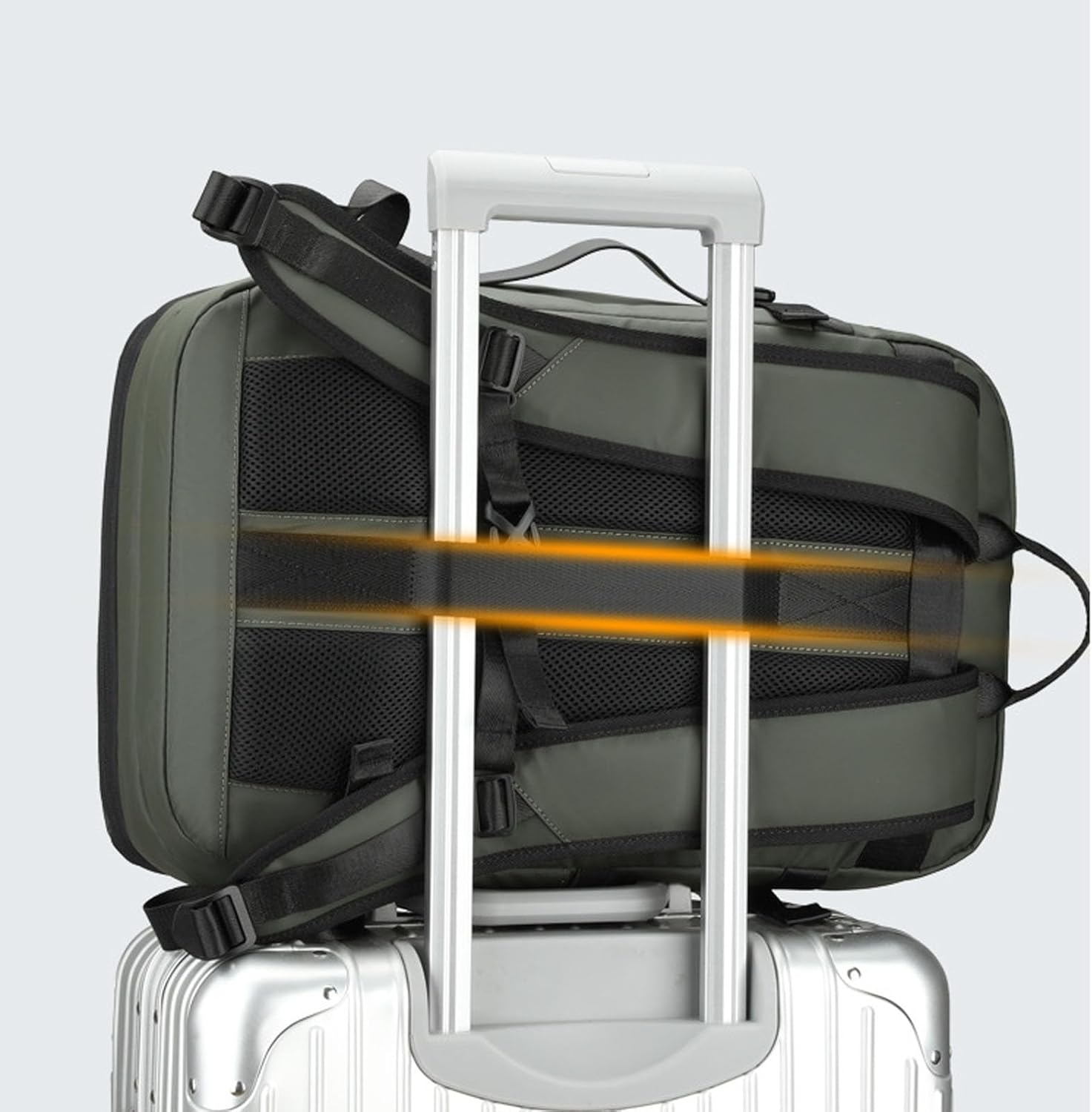 Backpack Vacuum Compression for Travel Business, 25L to 60L Expandable Large Capacity Water Proof Shoulder Bag, Wet and Dry Separation Versatile Vacuum Backpack