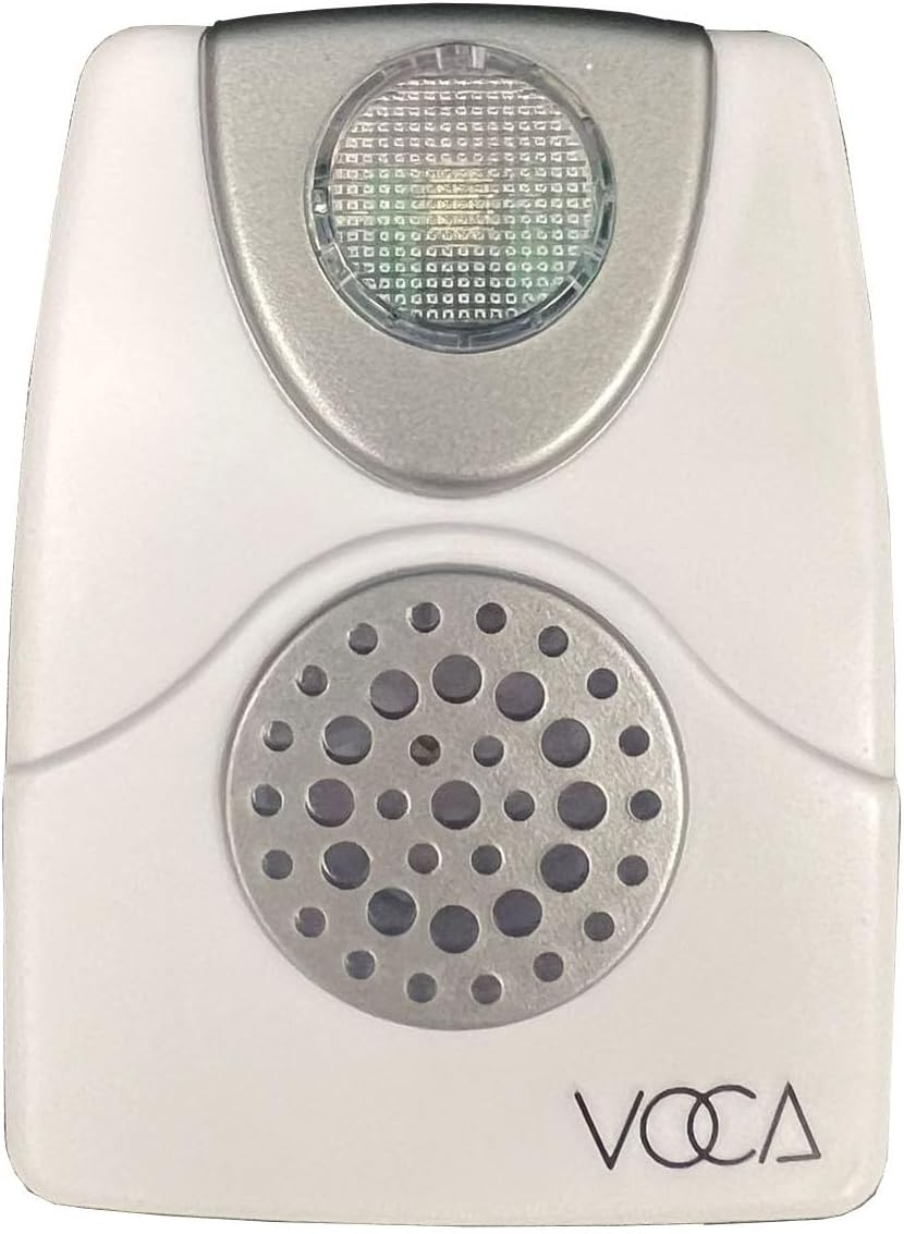 VOCA Telephone Ringer Amplifier, Boost up to 105Db with LED Light Notification for Landline Phones, Wall Mountable, Ideal for Noisy and Hearing-Impaired Environments