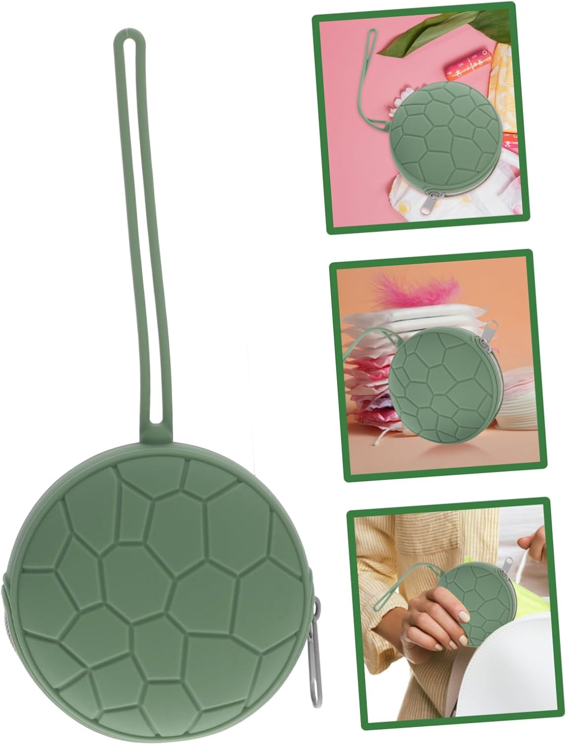 FONDOTIN Silicone Storage Bag for Holder Lightweight and Breathable Organizer for Travel image number 2