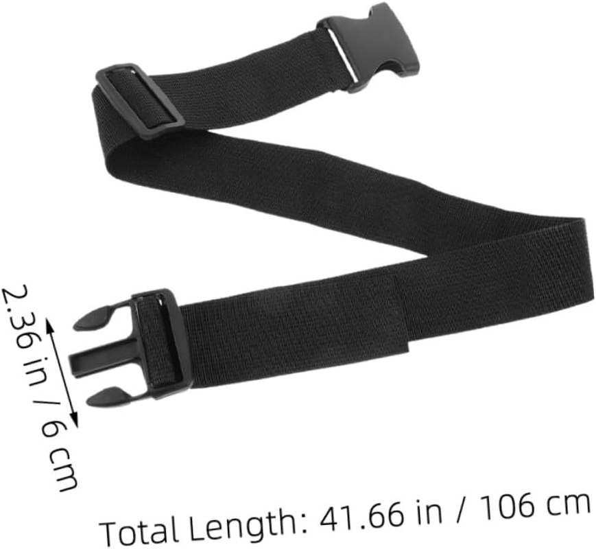 OFFSCH 2Pcs Adjustable Luggage Straps with and Strap High-Strength Utility Travel for Suitcase Backpack and Fanny Pack Quick-Adjust Fit for Secure Bundling and Travel Accessories image number 6