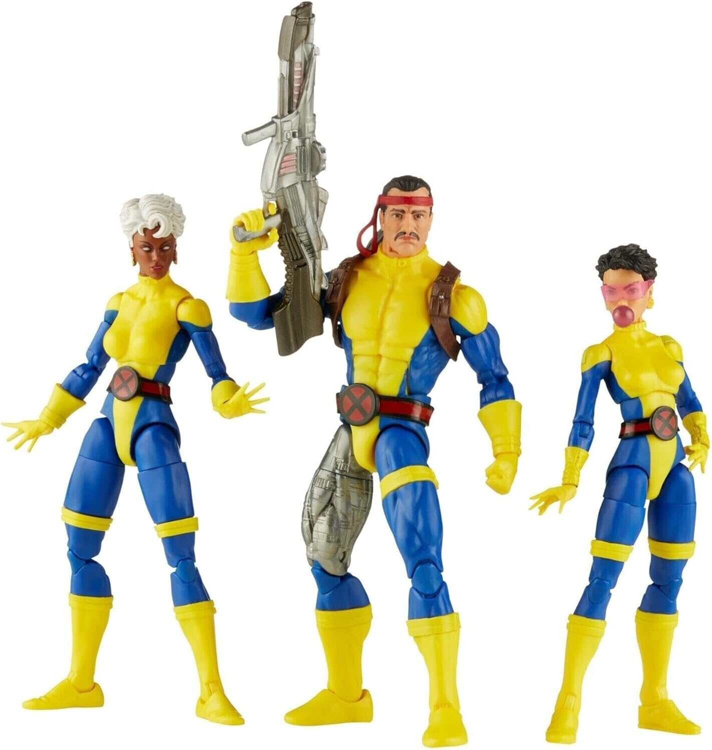 Marvel Hasbro Legends Series: &rsquo;S Forge, Storm, & Jubilee X-Men 60Th Anniversary Action Figure Set, 6 Inch Action Figures image number 4
