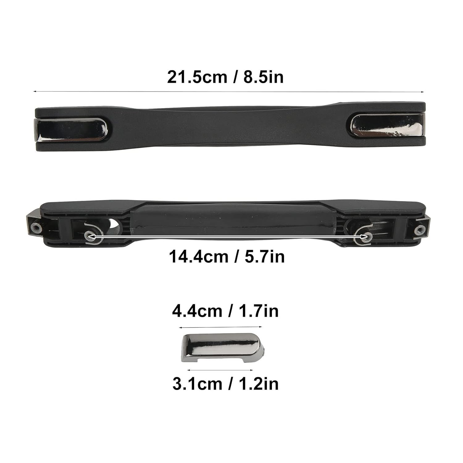 RASTKY Luggage Handle Replacement Accessories Luggage Handle Plastic Carry Handle Suitcase Handle Luggage Replacement Accessories image number 6