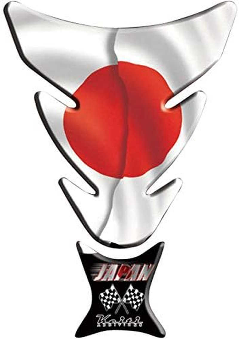 Katie(ケイティ) Keiti KT006 Hinomaru Tank Pad, UV Clear Coating, 6.9 X 8.7 Inches (17.5 X 22.0 Cm) image number 1