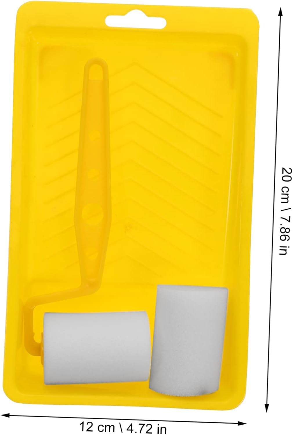 VICASKY 1Set Portable Paint Painting Kit Sponge Rollers for Walls Ceilings Furniture and Boys and Girls Art Projects for Home Decor and Creative Painting image number 5