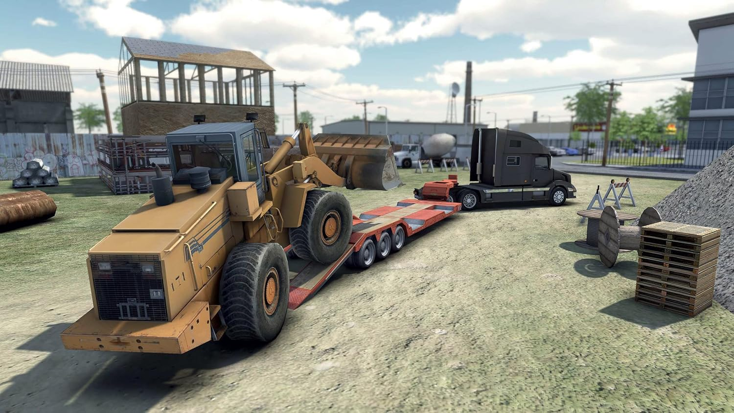 Aerosoft Truck and Logistics Simulator Playstation 4 Game image number 5