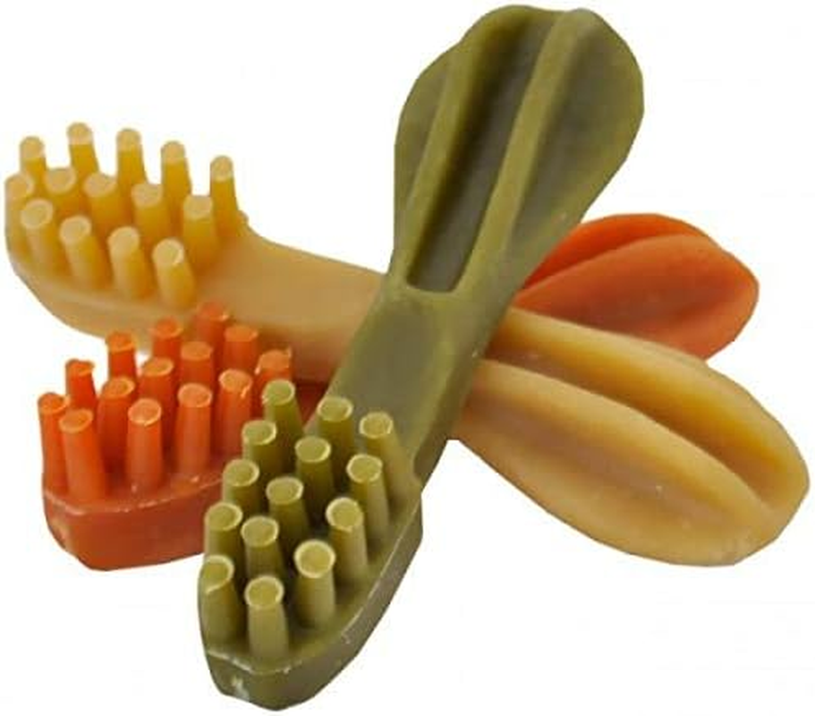 Whimzees Toothbrush Star Dental Treat Box of 75, 75 Count Medium image number 1