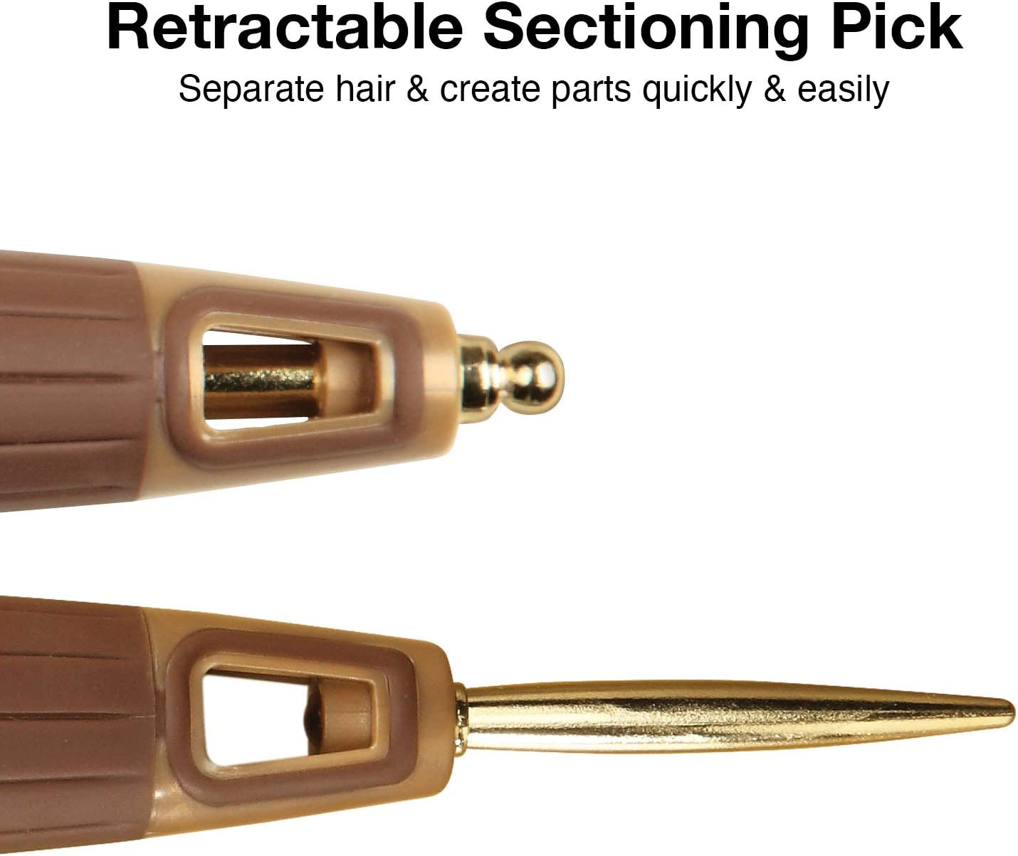 Olivia Garden Nanothermic Ceramic + Ion SQUARE Shaper Hairbrush image number 4