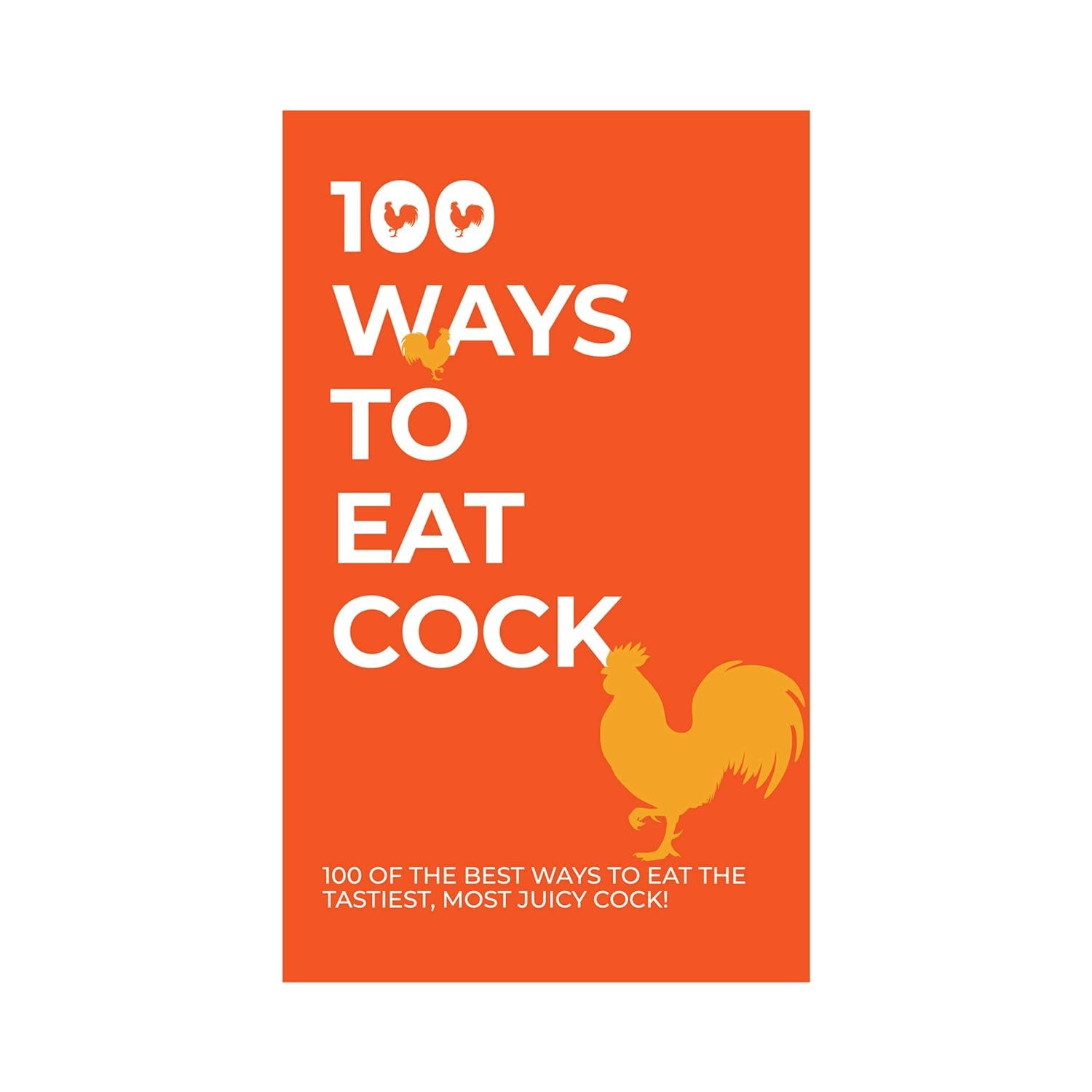 Gift Republic 100 Ways to Eat Cock Cards, Hilarious Chicken Recipe Cards, 100 Fun Cooking Ideas for Poultry Lovers, Tasty Meal Inspiration, Humorous Kitchen Accessory, Fun Foodie Novelty image number 2