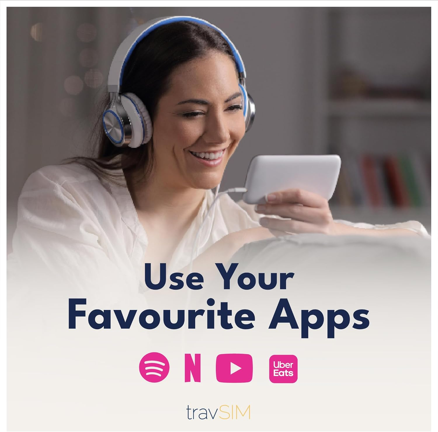 Travsim Prepaid North America SIM Card | 50GB Mobile Data for the USA, 5GB for Canada and Mexico with 4G/5G Speed | Unlimited National Calls and SMS | Valid for 21 Days