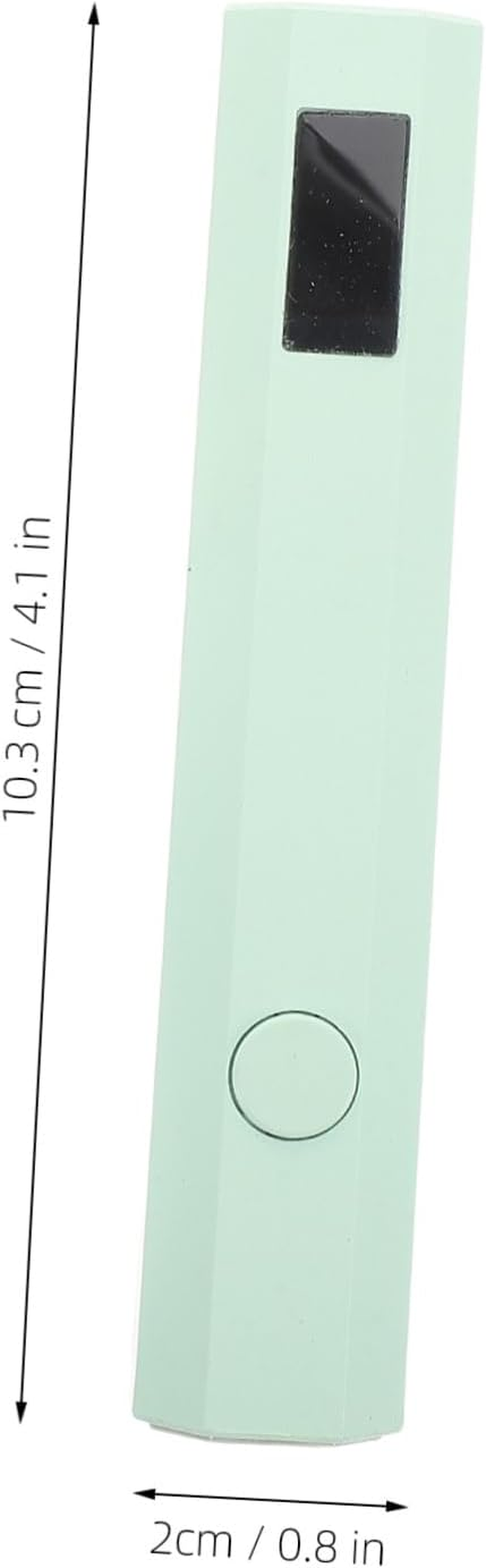 Vaguelly Portable Mini Uv Nail Lamp Cordless Rechargeable Handheld Gel Nails Dryer with LCD Display for Home DIY and Professional Salon Use image number 6