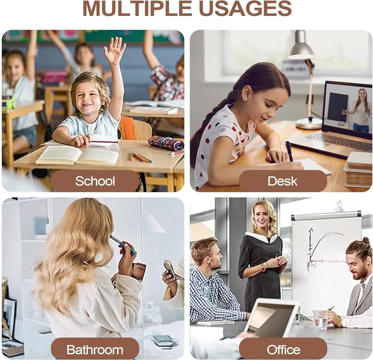 Arrovarp Cute Pen Holder for Desk - Weightlifting Crab Brass Statue Pen Rest - Unique Pen Storage Rack, Home Decor Animal Sculpture for Placing Desks, Bookshelves, Display Cabinets image number 3