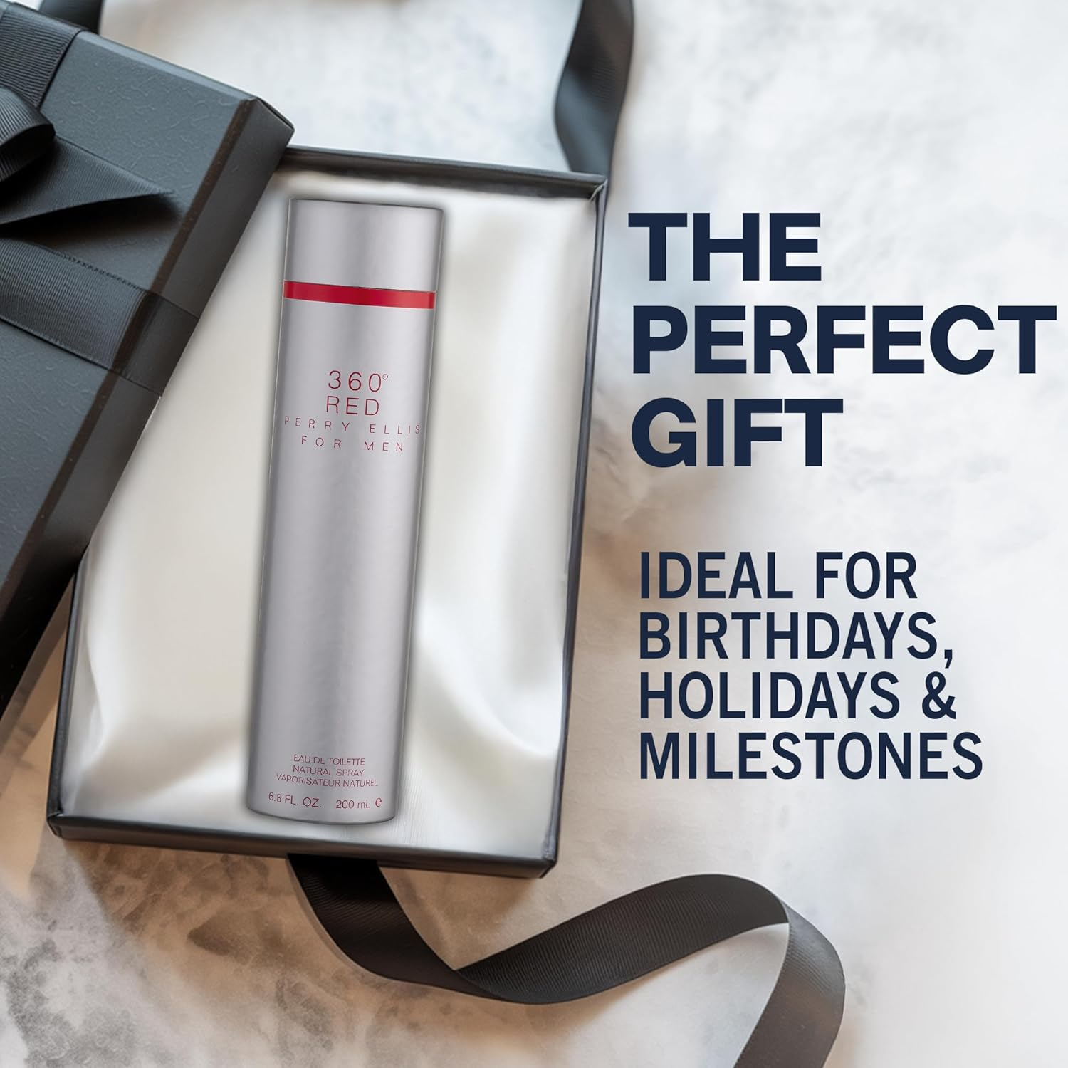 Perry Ellis Perry Ellis 360 Red Eau De Toilette for Men - 100 Ml (Pack Of 1) image number 3