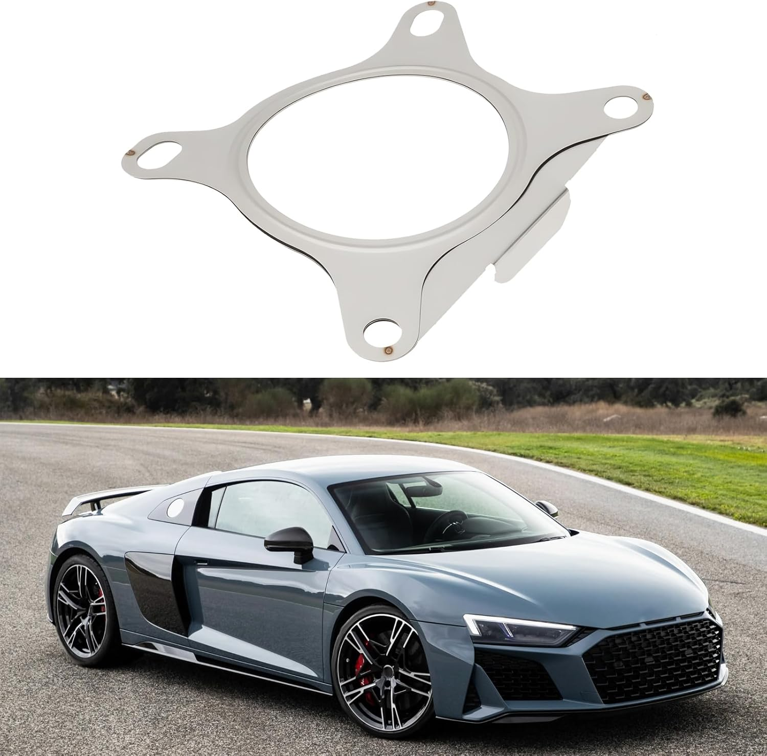 Ecsing Car Exhaust Pipe Gasket 1K0253115AB 462.040 Compatible with Audi Compatible with VW Compatible with Skoda image number 2