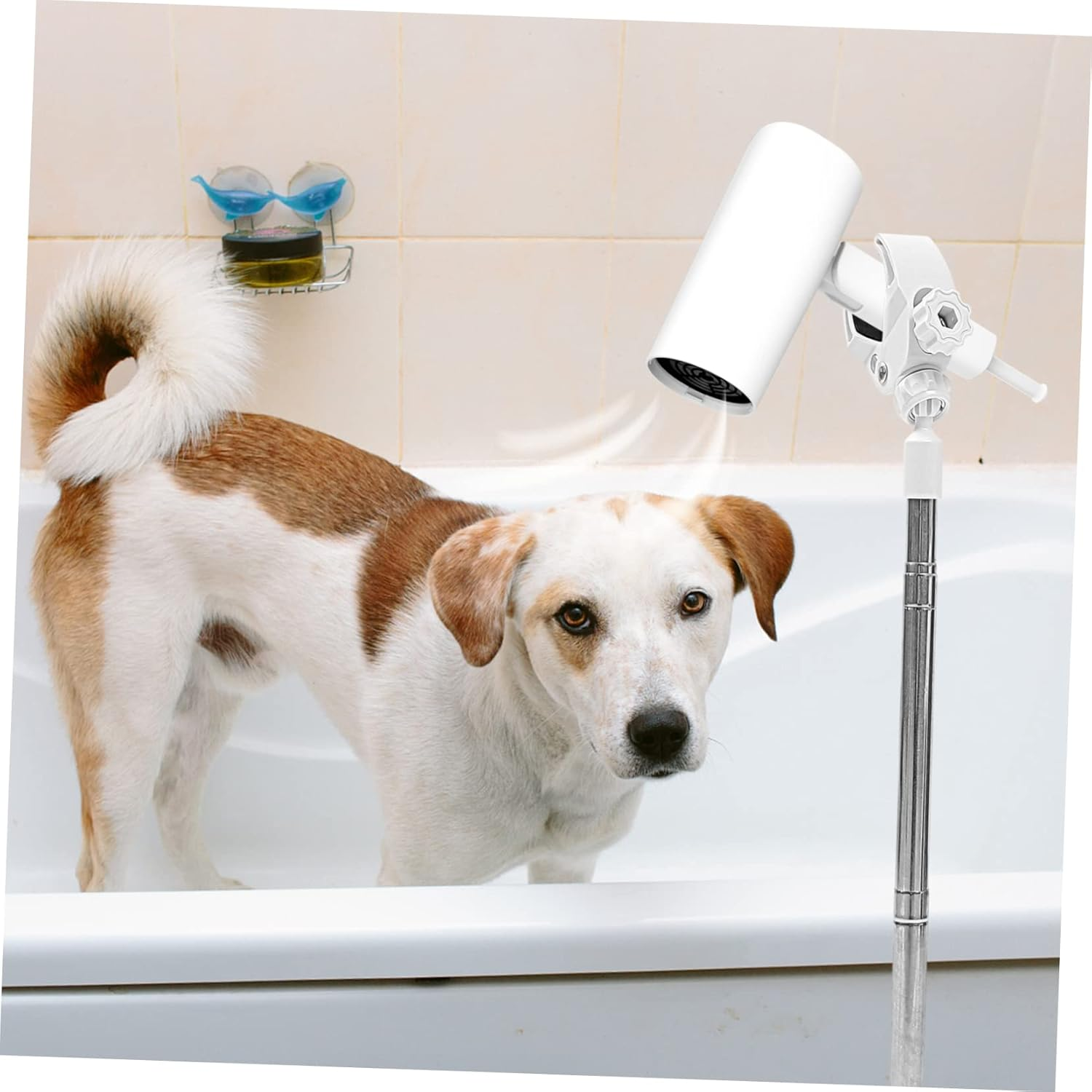 KAILIKETIY Dog Hairdryer Low Noise Holder Hair Dryer Stand Pet Grooming Fixing Stand