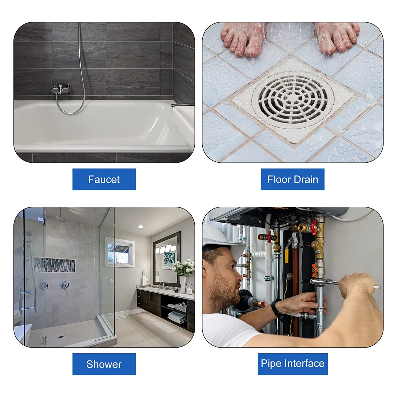 Uxcell Nitrile Rubber O-Rings 52Mm OD 49Mm ID 1.5Mm Width, Metric Nitrile Rubber Sealing Gasket for Automotive Machine Plumbing, Pack of 10 image number 2