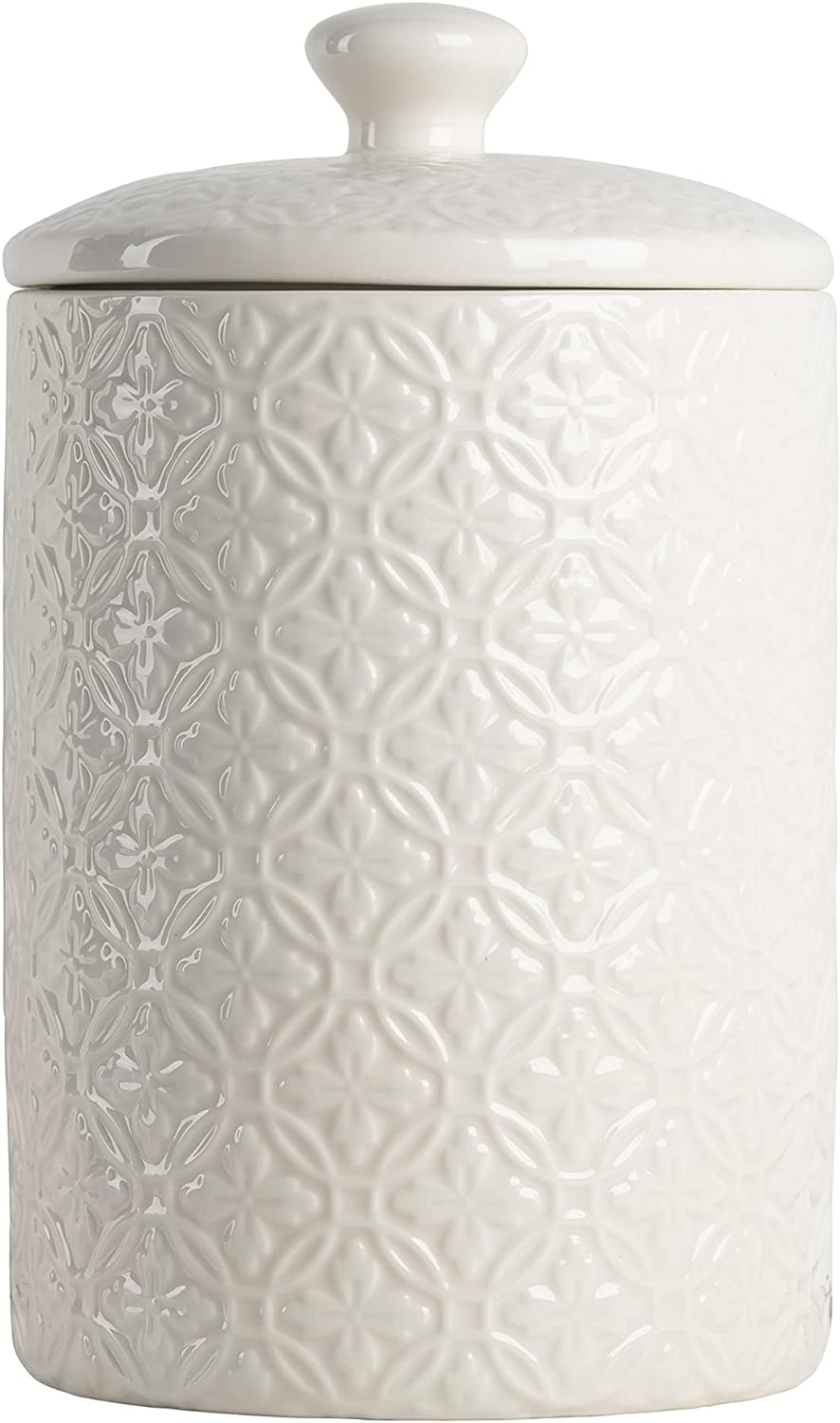 10 Strawberry Street Kitchen Canister, 3 Piece Set, Hampton White image number 2