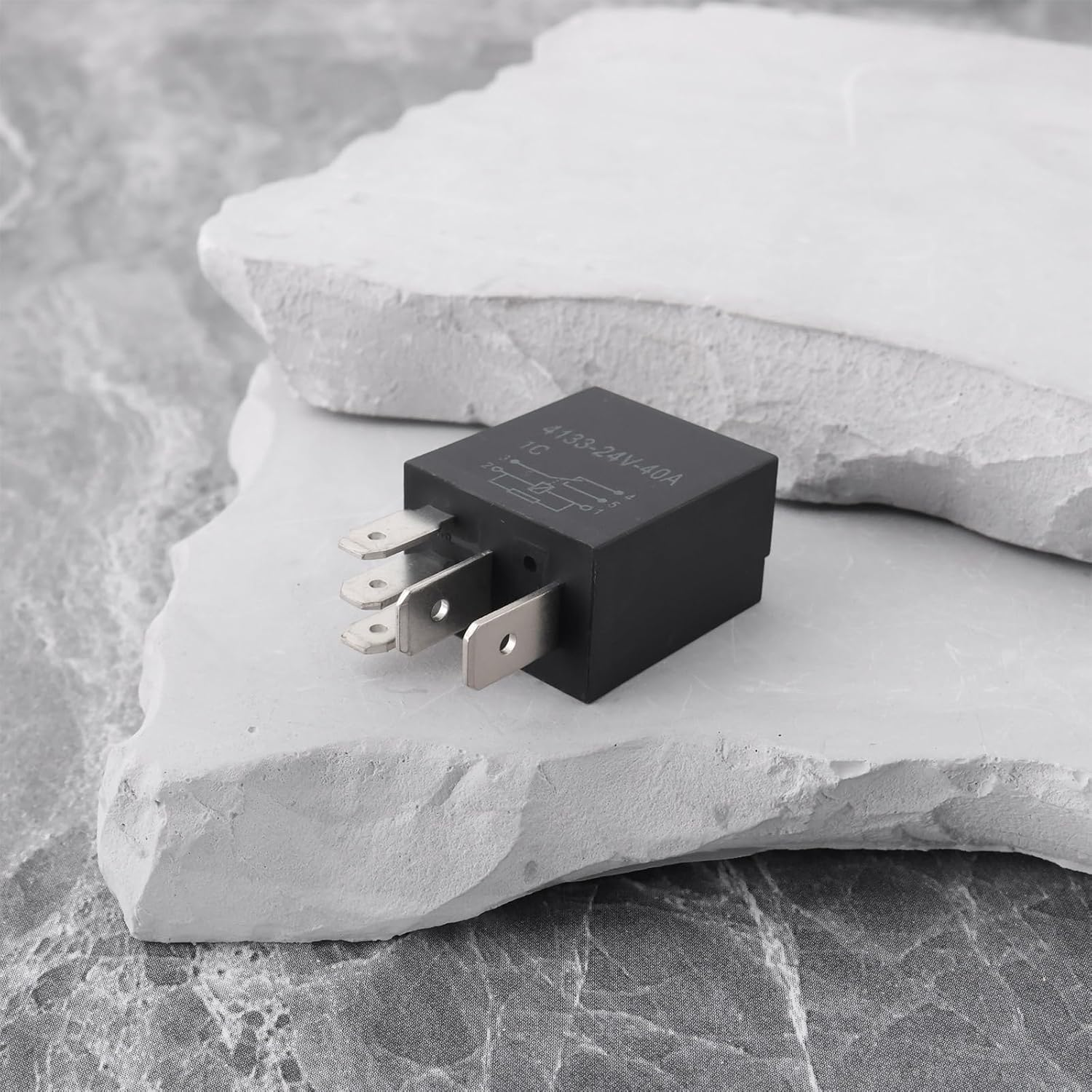 LT Easiyl 2Pcs 24VDC 5Pin Automotive Relay Replacement 156700-1840 Compatible with DENSO image number 5