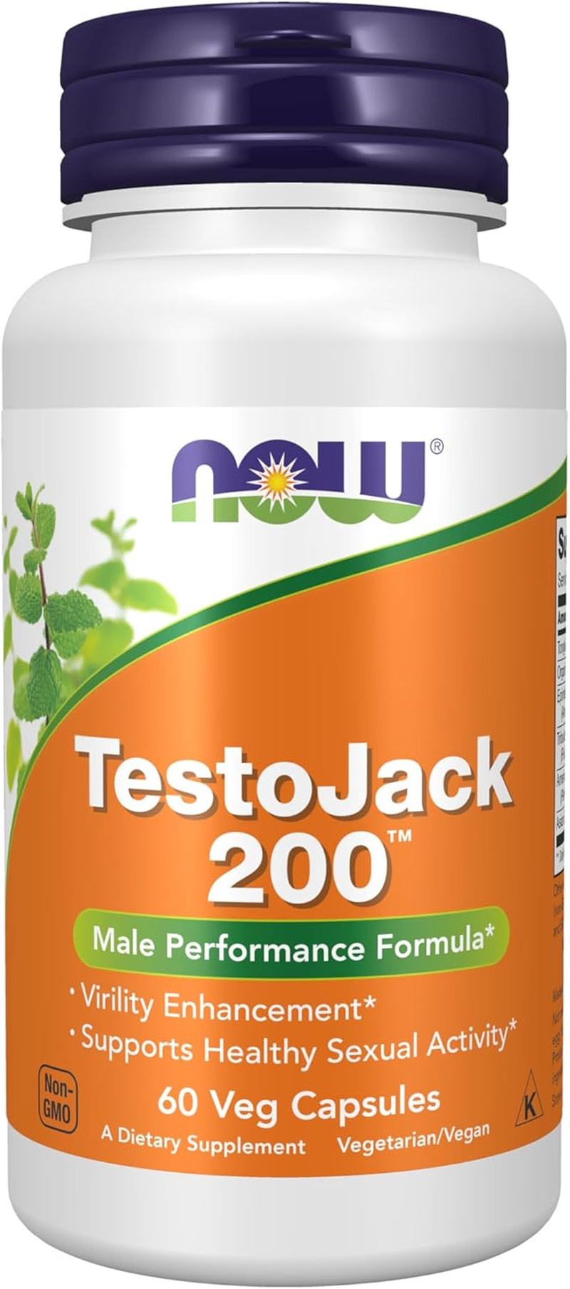 NOW Testojack 200,60 Veg Capsules image number 4