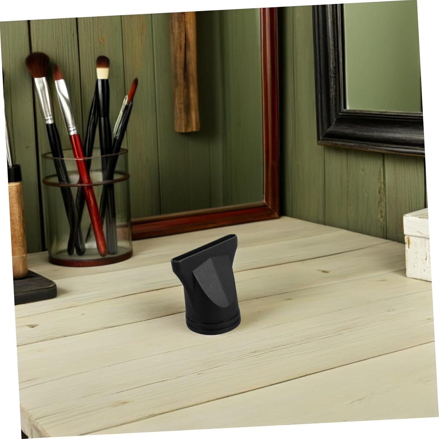 VINTORKY 6Pcs Hair Dryer Nozzle Accessories Nozzle Tip for Hair Blower Black Plastic image number 6