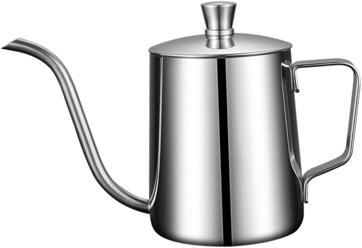 WHAMVOX Stainless Steel Teakettle Water Kettle Fine Polishing Process No Hand Hurt for Espresso Coffee Maker