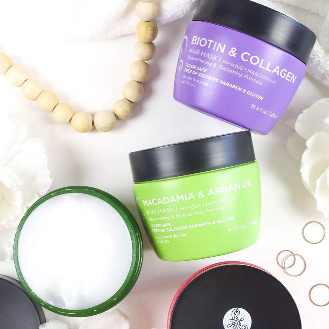 Luseta Macadamia Oil Hair Mask 500Ml image number 4