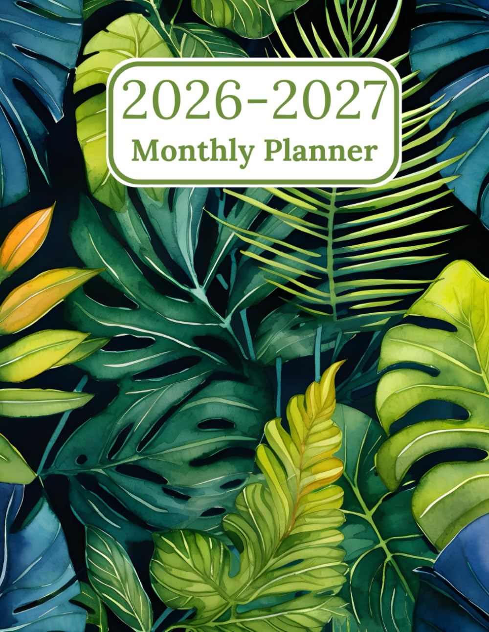 Monthly Planner 2026-2027: 2 Years Big Schedule Organizer with Canadian Holiday Remider|Calendar 2026-2027