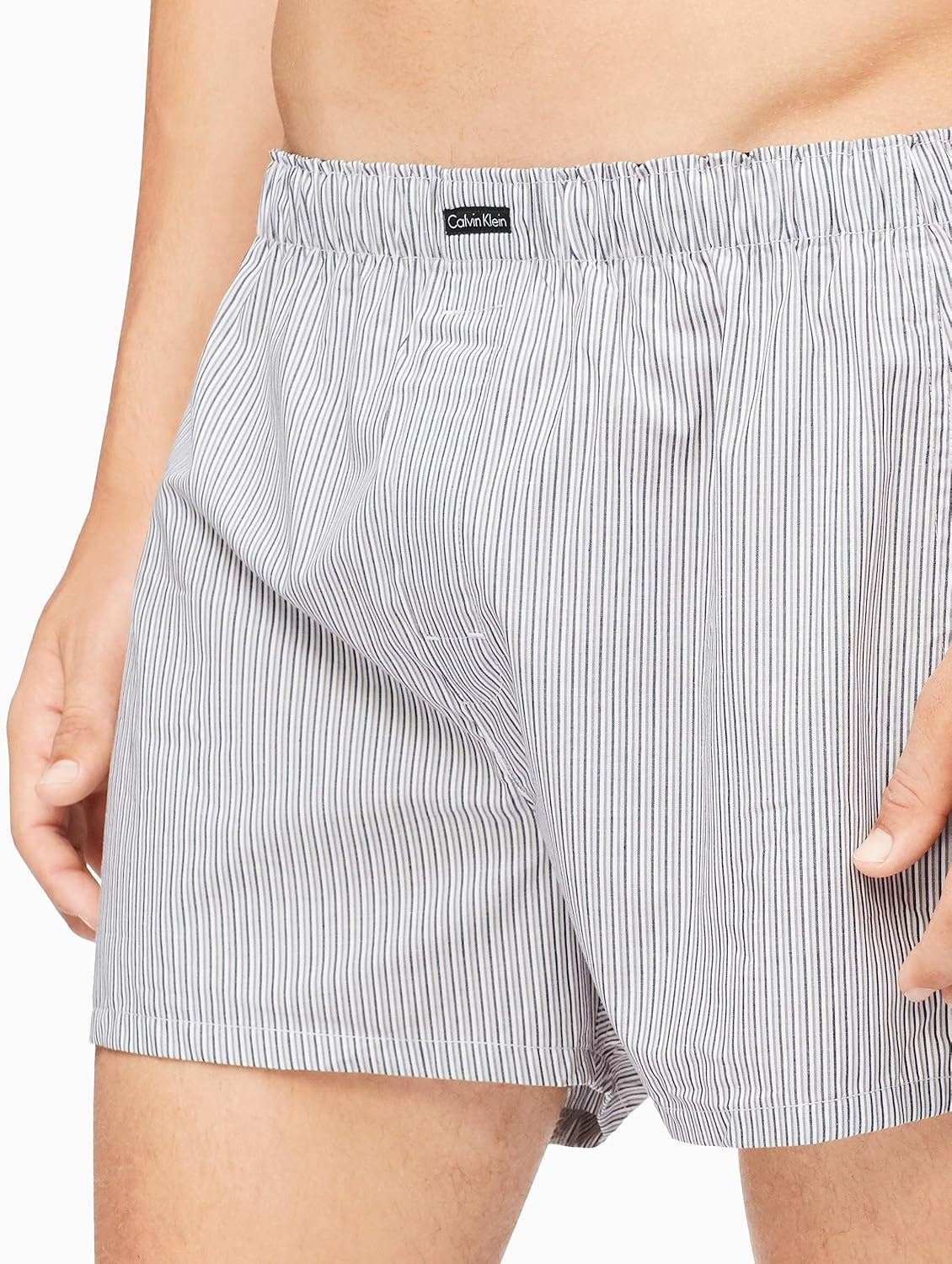 Calvin Klein Men'S Cotton Classics 3 Pack Woven Boxers image number 2