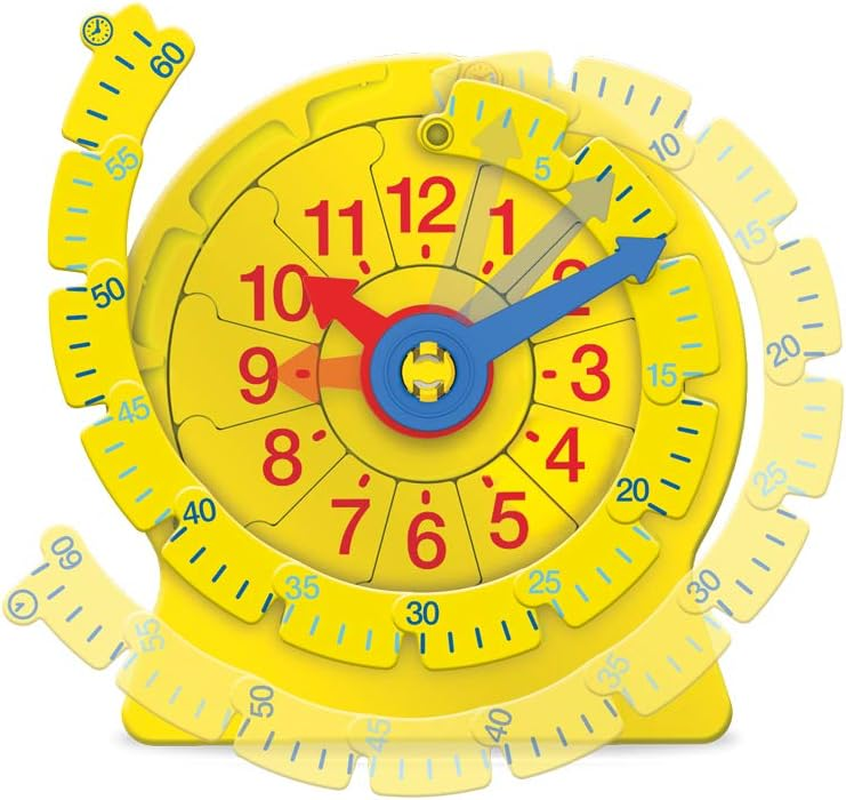 Learning Resources 24 Hour Display Clock Single Set for Students 92290 image number 5