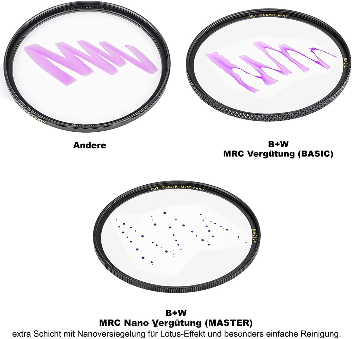 B+W UV 72Mm MRC Nano Master UV Filter image number 1