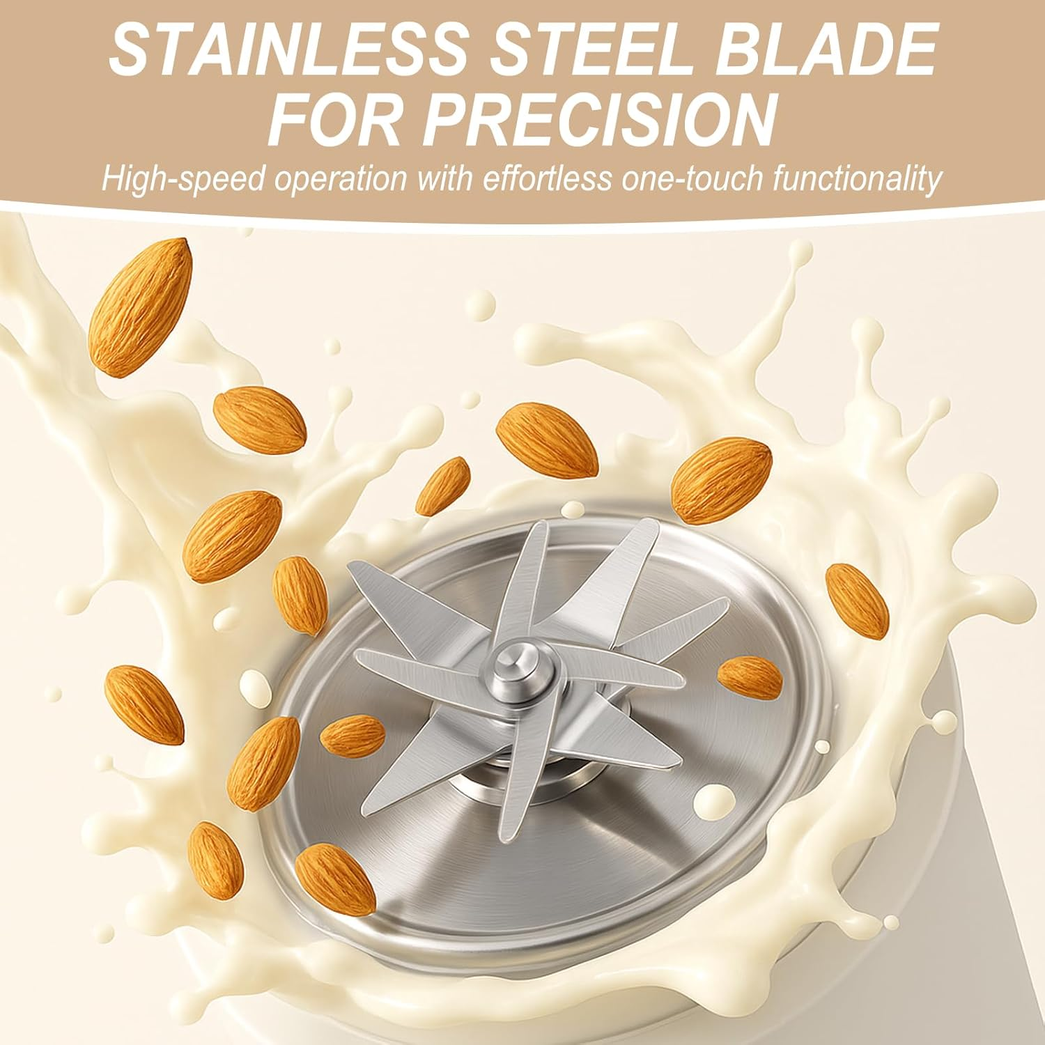 1500Ml Nut Milk Maker Machine 6-In-1 Automatic Soy Milk Maker for Almond, Oat, Soy & Plant-Based Milks, Non Dairy Beverages with Delay Start/Auto-Clea/Keep Warm/Boil Water