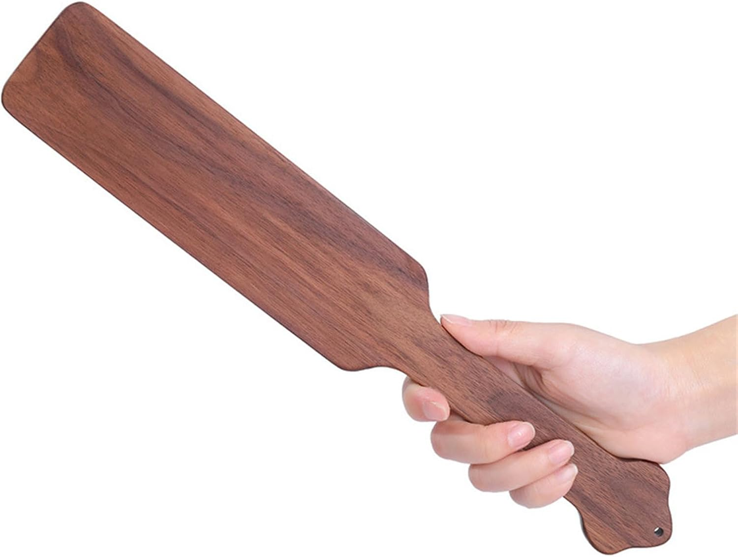Wooden Smooth Paddle Square Beat Training SM Role-Playing Toy for Adults Couples Sexual Paddle SM Play image number 2