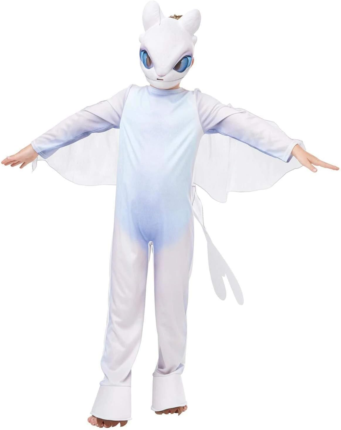 Rubie'S Official How to Train Your Dragon - Light Fury Dragon, Childs Costume Deluxe