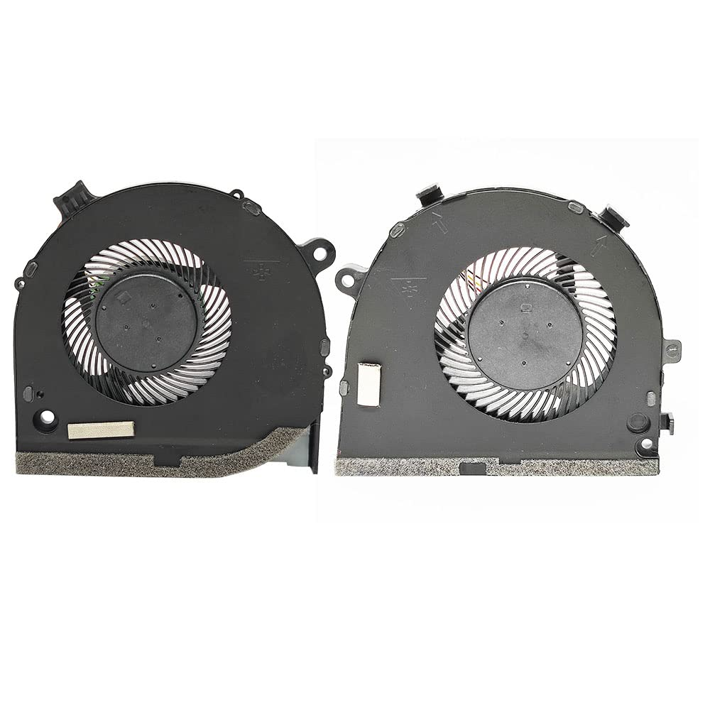 HUANMEFANG Replacement New CPU + GPU Cooling Fan for Dell G3-3579 G3-3779 G5-5587 Gaming Laptop 0GWMFV 0TJHF2 Fan image number 1