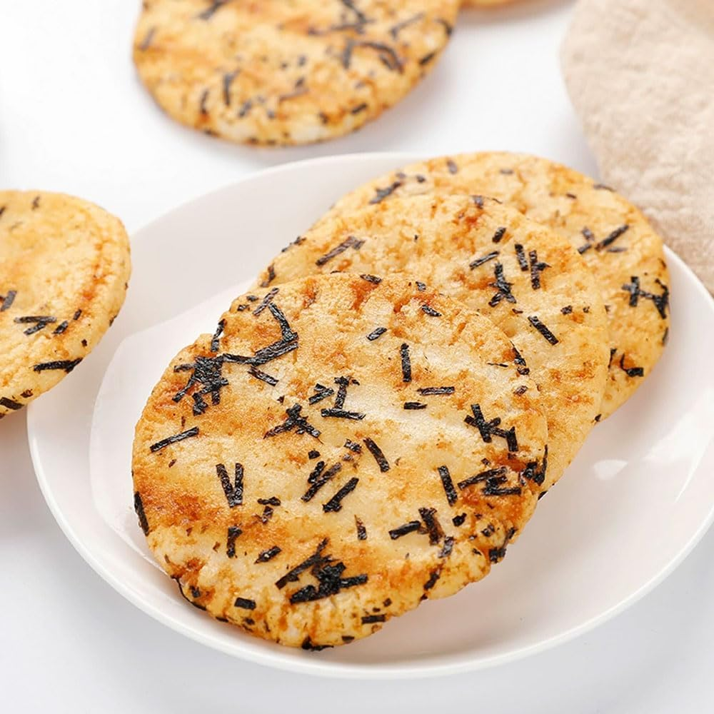 Bin Bin Spicy Seaweed Rice Crackers, 135 G image number 4
