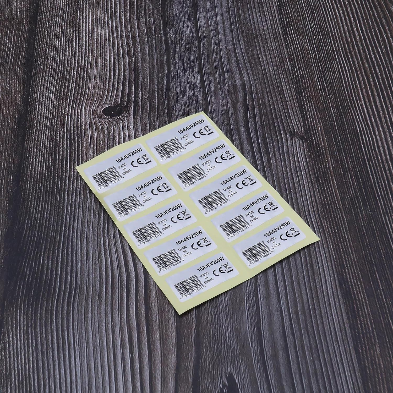 Emsea 10Pcs Mid Drive Motor Sticker 10A 48V 250W Motor Waterproof Sticker Decal 4.2X2.1Cm Motor CE Label Tags Compatible with BAFANG BBS02B BBS01 image number 1